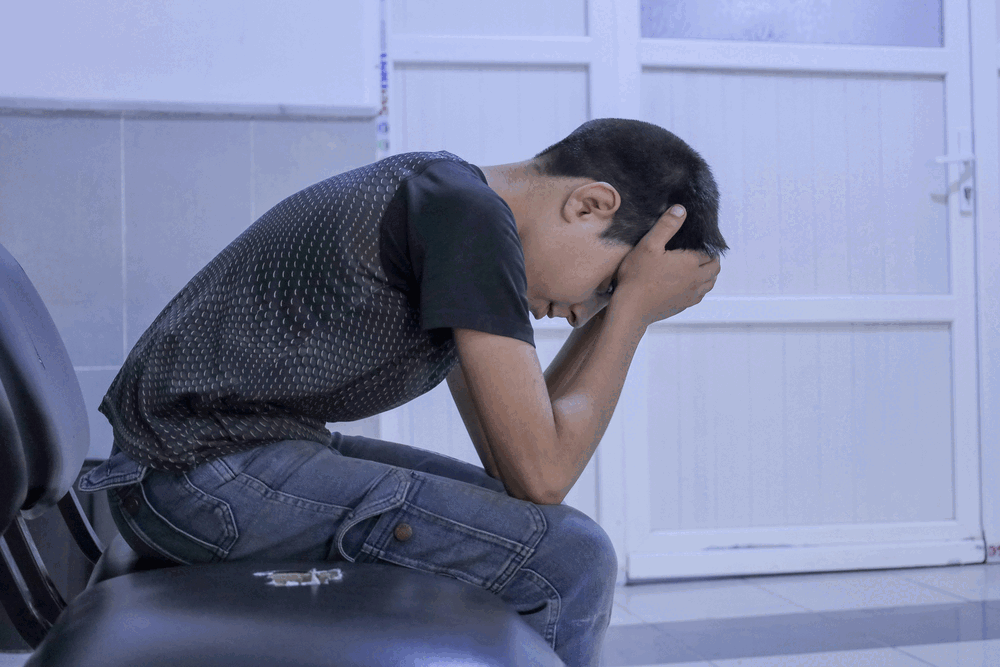 Family Worrying About Money